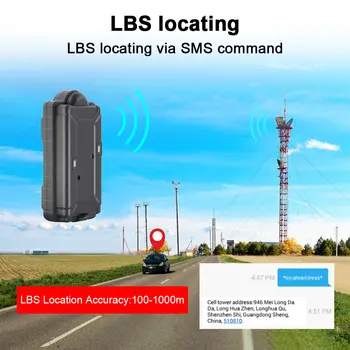 GSM Tracker Balss Ieraksti Q805 Balss Aktivizēta Ūdensdrošs IPX7 Drop-izraisīt Trauksmes 5000mAh 100Days Darba Laiks, kas Atbalsta SD Kartes