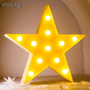 Gudrs Mākoņa Zvaigžņu Mēness 3D LED Nakts Gaismas Mākonis Lampas Bērnu Bērni Istabu Iekštelpu Apgaismojums Dekorēšana Galda Lampas Galda Lampas