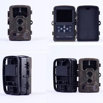 H881 Medību Taka Fotokameras 1080P HD Platleņķa āra Infrasarkano Novērošanas Kameru 46pcs IS LED Skautu Medību kamera