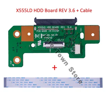 HDD, Cieto Disku, USB IO Kuģa Asus X555L X555LD W519L A555L X554L REV 3.3 /3.6