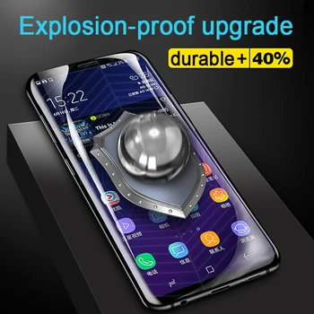 Hidrogelu Filmu Par Samsung Galaxy S7 Malas S8 S9 S10E 5G S20 Plus Ultra Screen Protector For Samsung S20EF Pilna ekrāna pārklājums