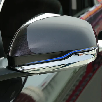 Honda HRV HR-V 2016 2017 ABS Chrome Auto Atpakaļskata spogulī, apdares lentes Vāciņš Melns Auto Stils Aksesuāri 2gab