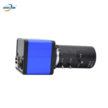 HQCAM 1080P audio Mazo MINI BOX Kamera 2.0 MP CCTV Kameras Izšķirtspēja MINI IP Kameras drošības 6-60mm rokasgrāmata varifocal tālummaiņas lenn