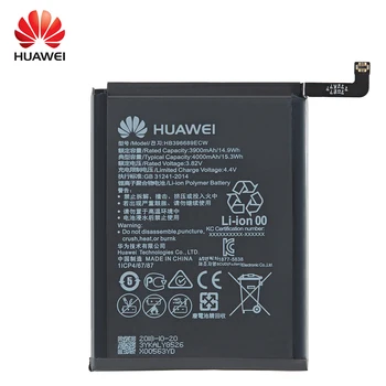 Hua Wei Oriģinālā HB396689ECW 4000mAh Akumulators Priekš Huawei Palīgs 9 Mate9 Pro Godu 8.C Y9 2018 Versija Baudīt 7 plus Baterijas