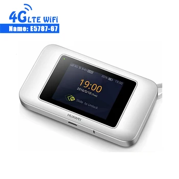 Huawei e5787 E5787Ph-67a LTE Cat6 Mobilo WiFi 4G Portatīvo Router + 3000mAh Akumulators + 2gab Antena