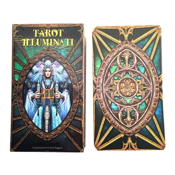 IIIuminati Komplekts Tarot Oracle Kuģa Klāja Spēles Palying Kartes Puse