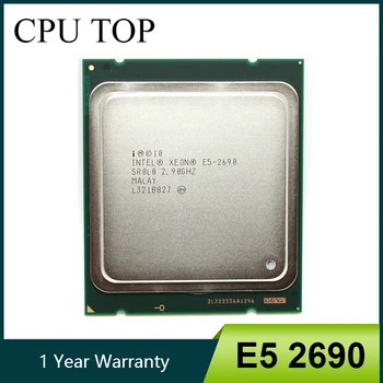 Intel Xeon E5 2690 Procesors 2.9 GHz 20M Kešatmiņu LGA 2011 SROLO C2 servera CPU