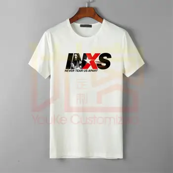 INXS Pašnāvību Blondīne Vīriešiem Rock Tour T Kreklu Grupa Punk Pop Vīriešu Top Augstas Kvalitātes Foršs Gadījuma lepnums t krekls vīriešu Unisex Jaunas