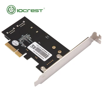 IOCREST SATA III 6g 5 ostas pārzinis karte PCIe 3.0 x4 paplašināšanas karti ar Zema Profila Kronšteins
