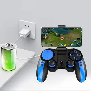 Ipeag Pg-9090 2.4 G Bluetooth Turbo Gamepad, Bezvadu Kontrolieris Kursorsviru Spēļu Vadāmierīces Ar Tālruņa Īpašniekam Android, Ios Pubg Smartp