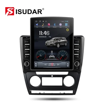 Isudar H53 4G 1 Din Android Auto Radio Skoda Octavia 2009 2010 2011 2012 2013, Auto Multimedia, GPS Octa Core RAM, 4GB ROM 64GB
