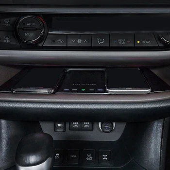 JABS Auto QI Bezvadu Lādētāju Toyota Highlander-2019 Mobilā Tālruņa Lādētājs, Uzlādes Plate Piederumi