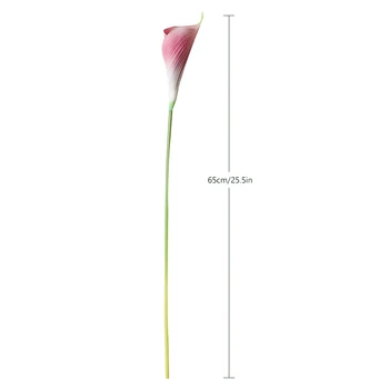 JAROWN PU Mākslīgie Ziedi Kalla Lilija Viltus Kāzu Ziedu Pušķis DIY Mājās, Kāzu Dekorēšana Zaļie Augi Tuin Decoratie