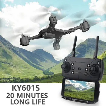 Jaunas Ielidošanas GPS Dūkoņa Quadcopter 2000 Skaitītāju Kontrole Distances RC Helikopters ar 5G 4K HD Kamera Salokāms KY601S KY601G KY606D