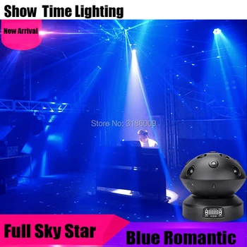 Jaunas Ielidošanas Romantisku Zilu Dj Lāzera Pilna Sky Star Disco Lāzera Staru 13 Zilā Lāzer Labas Mājas Puse Disco KTV Ziemassvētku