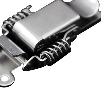 Jauni Mk Lock Kaste Hasp Gadījumā Dzelzs Pavasara 67*24 Pārslēgtos Slēdzenes Atvilktņu Vārti, Durvis, Mēbeles Aparatūras