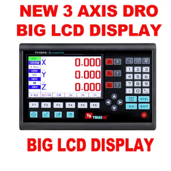 Jauns Liels Lcd Displejs Dro LCD Displejs 3 Ass Pilnīga Dro Uzstādīt Lineārā Mēroga Izmēri 200 300 400 500 600 700 800 900 1000 mm