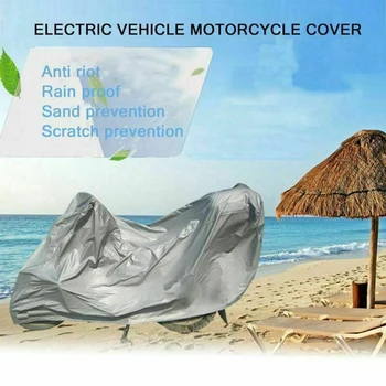 Jauns Motociklu Elektriskā Automašīna, Automašīnas Vāciņu Ūdensnecaurlaidīgs Saules UV Bloķēt Velosipēdu, Automašīnu seguma Āra Bike Anti-putekļu Aizsardzības Gadījumā