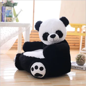 Jauns produkts bērnu multfilmas plīša dīvāna radošo gudrs panda tatami plīša rotaļlietu fabrika tiešo pārdošanu bez uzpildes