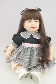 Jaunu 20-23inch atdzimis lelle drēbes npk lelle baby girl apģērbu lelle kleita piederumi DIY atdzimis toddler lelles rotaļlietas bērniem