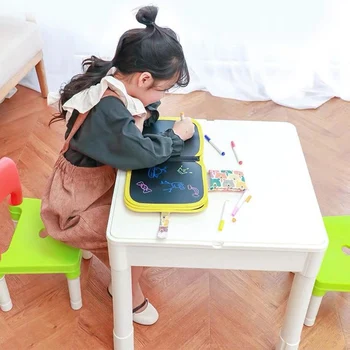 Jaunu 2021 Bērnu Rotaļlietu Komplekts Glezniecības, Zīmēšanas Rotaļlietas Melnas Tāfeles ar Burvju Pildspalvu Krāsošanas Krāsojamā Grāmata Fun Rotaļlietas Bērniem