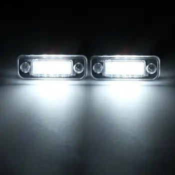 Jaunu Attīstīt LED numura zīmju Apgaismojuma Lampiņa Kļūdas Bezmaksas Mercedes Benz W203 5D W211 W219 R171 Vairumtirdzniecības Ātru piegādi CSV