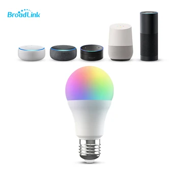 Jaunu BroadLink LB27R1/LB26R1 220V Wi-Fi Smart RGB LED Spuldze darbojas ar Alexa un Google Home