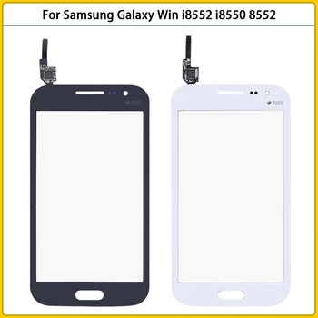 Jaunu i8552 Touch Screen Samsung Galaxy Win GT-i8552 GT-i8550 i8550 8552 Touch Panel Digitizer Sensors LCD Priekšējā Stikla 10pcs 792