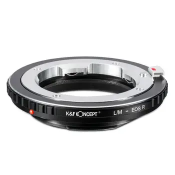 Jaunu K&F Jēdziens adapter Leica M mount objektīvs uz Canon EOS R kamera bezmaksas piegāde EOS R5 R6