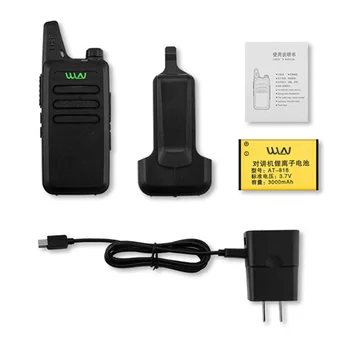 JAUNU KD-C1 Portatīvajiem un Ultra-plānām USB Uzlādes Rokas divvirzienu Radio Bezvadu Sakaru Dropship