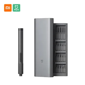 Jaunu Xiaomi Mijia Precizitātes Elektrisko Skrūvgriežu Komplekts 2 Pārnesumu Griezes Momentu 400 Skrūvi 1 Tips-C Uzlādes Magnētisko Alumīnija Gadījumā Box