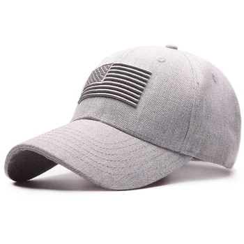 Jaunu Zīmolu ASV Karoga Beisbola cepure Vīriešiem Sieviešu Kokvilnas Snapback Cepure Unisex Amerikā Izšuvumi Hip Hop Caps Gorras Casquette