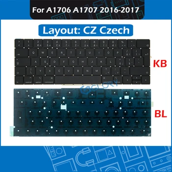 Jaunus čehijas standarta A1706 A1707 Tastatūra Macbook Pro Retina 13