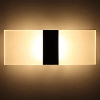 JAUNĀ, Modernā, Minimālisma LED Alumīnija Lampas, Nakts Lampas Sienas Lampas Istaba Vannas istabas Spogulis Gaismas Tiešā Radošo Eju Gaismas