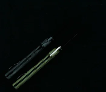Jaunākās RECON 1 G10 roktura pavisam CTS XHP locīšanas asmens kabatas izdzīvošanas EDC rīku, virtuves kempings medību taktiskais nazis āra