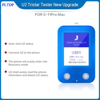 JC U2 Tristar Testeri Jaunu Jaunināšanas Ātri Detektors IPhone U2 Maksas IC Vaina SN Sērijas Numurs DFU Ātri Detektoru Rīks