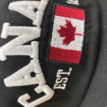 Jiangxihuitian 2019 Karstā vienkārši Kanāda Vēstuli Izšuvumi Beisbola Cepurītes Snapback cepure par Vīriešiem, Sievietēm, Atpūtas Cepuri klp vairumtirdzniecība 21934