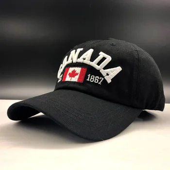 Jiangxihuitian 2019 Karstā vienkārši Kanāda Vēstuli Izšuvumi Beisbola Cepurītes Snapback cepure par Vīriešiem, Sievietēm, Atpūtas Cepuri klp vairumtirdzniecība