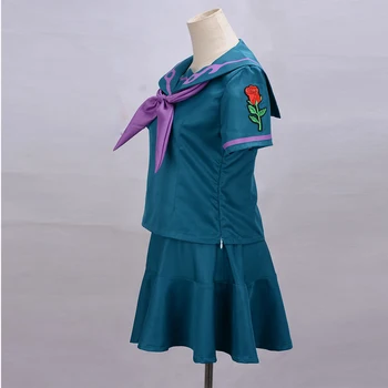 JoJo Dīvaino Piedzīvojumu Cosplay Kostīmu Yamagishi Yukako Formas tērpu, Sieviešu Kleitas, Jūrnieku Tērpi JOJO Tērpiem, Pilns Komplekts, Pasūtījuma izgatavotu