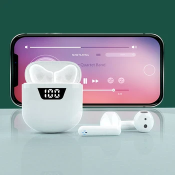 K50/j55 TWS Bezvadu Austiņas Bluetooth Austiņas Touch kontroli earbuds ar Uzlādes Lodziņā mikrofonu Bluetooth Austiņas