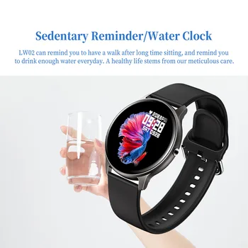 Kaimorui Smart Skatīties 2020 Vīrieši Sievietes Sporta Fitnesa tracker Sirds ritma monitors asinsspiediens LW02 smartwatch savienojumu, Android vai IOS 3836