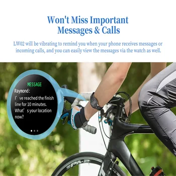 Kaimorui Smart Skatīties 2020 Vīrieši Sievietes Sporta Fitnesa tracker Sirds ritma monitors asinsspiediens LW02 smartwatch savienojumu, Android vai IOS