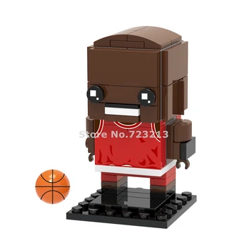 Karstā Pārdošanas basketbolists Attēlā Sporta Karstā Bryant Michael Modeli, kas Celtniecības Bloki, Ķieģeļi Modelis Rotaļlietas Bērniem