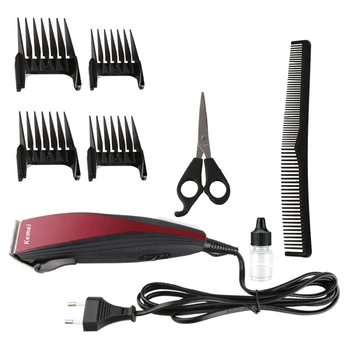Kemei clipper profesionālo matu trimmeris griezējs matu griešanas mašīna, frizieris, matu griešana frizētava 10W spēcīgu vīriešu elektriskais skuveklis