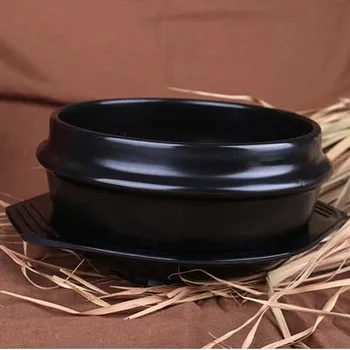 Klasisko JAUNU korejiešu Virtuve Komplekti Dolsot Akmens Bļoda Pot Bibimbap Keramikas Ramen Zupa Bļodas Ar Profesionālas Iepakošanas Keramikas