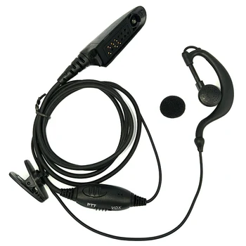 Klausules Mikrofons priekš Motorola Radio HT750 HT1250 GP328 GP329 GP340 GP380 MTX850 PRO5150 Walkie Talkie ar Skaņas Kontrole
