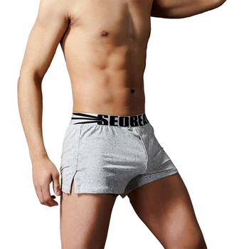 Kokvilnas Pidžamas Bikses Vīriešu Guļ Apakšā Sexy Cilvēks Homewear Gadījuma Vasaras Miega leju, lai Cilvēks Brīvs Bikses vairumtirdzniecības & retail