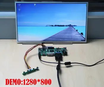 Komplekts N140BGE-LB2/LAA/N140BGE 1366X768 Kontrolieris valdes LVDS 40pin DIY 2019 Vadītāja DVI Audio, VGA, HDMI LCD LED Panelis, Ekrāns 14