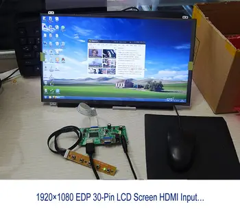 Kontrolieris vadītāja Valdes HDMI VGA EDP LED LCD DIY PAR B116HAN03.0 B116HAN03.2/3 1920X1080 ekrāna monitora panelis