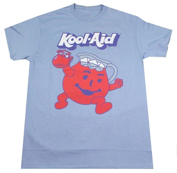 Kool Atbalsta Classic Logo Krūzi T-Krekls, Zils Retro Klasika Vintage Kraft Tee Vīriešu Jauniešu Vidū-Vecuma Veco Tee Krekls 4234